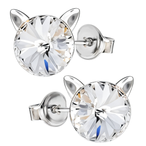 Cercei Pisicute - Cristale Swarovski Crystal F