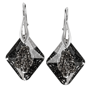 Cercei Growing Crystal Rhombus SN - Cristal Swarovski - Designer Edition IRIS VAN HERPEN