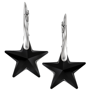 Cercei Isra - Stelute Cristale Swarovski