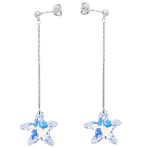 Cercei Stele de mare AB - Cristale Swarovski
