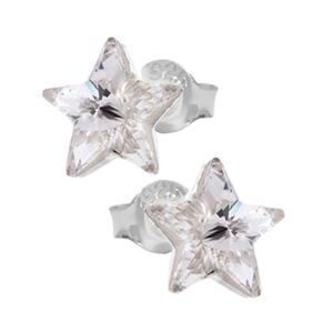Cercei Silver Shade - Cristale Swarovski